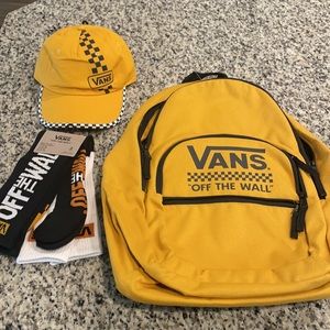 Vans Taxi Checkered Bundle (Backpack,Hat,Socks)